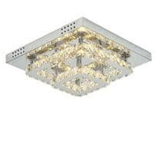 BOXED HURED LED INTEGRATED FLUSH MOUNT 