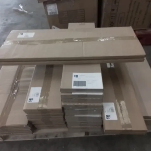 PALLET OF ASSORTED FITTING ITEMS TO INCLUDE BASIN DOORS,200 CUPBOARD DOORS AND4 DRAWER PACKS
