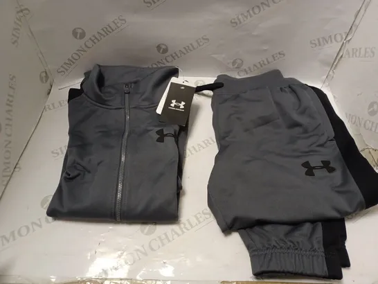 UNDER ARMOUR GREY TRACKSUIT - 11-12 YEARS OLD