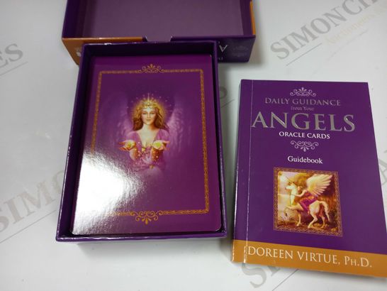BOXED DAILY GUIDANCE FROM YOUR ANGELS ORACLE CARDS WITH GUIDEBOOK