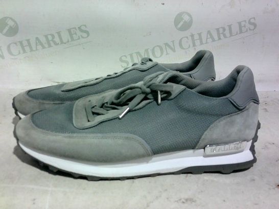 PAIR OF MALLET TRAINERS (GRAY), SIZE 12 UK