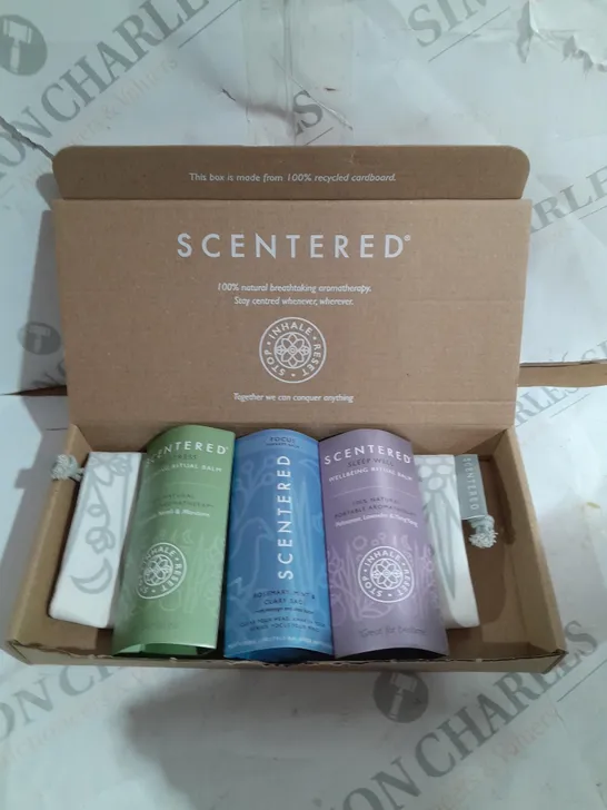 BOXED SCENTERED MINDFUL MEDITATION RELAXATION SCENTED BALM