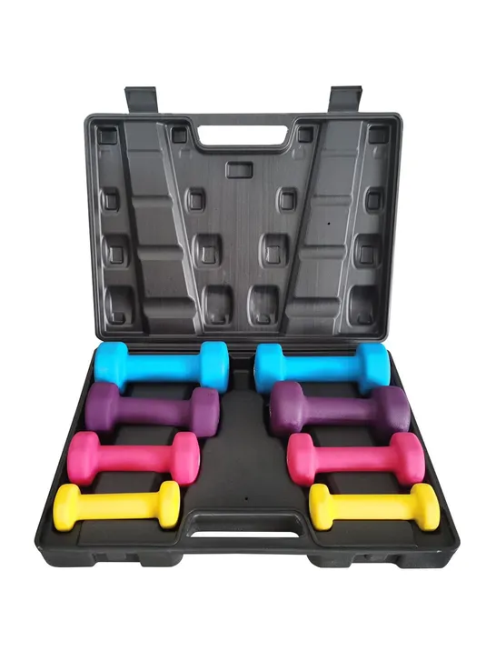 BOXED BODY SCULPTURE 10KG NEOPRENE DUMBELL SET