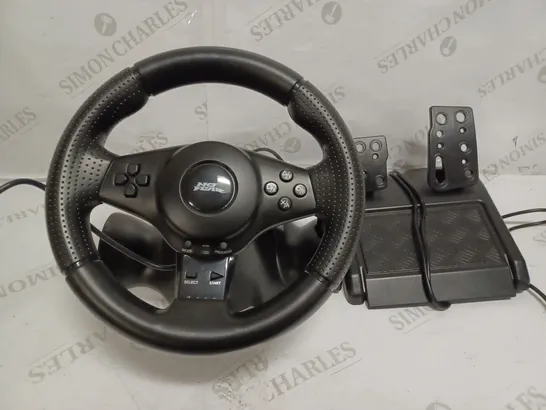 NO FEAR GAMING STEERING WHEEL 