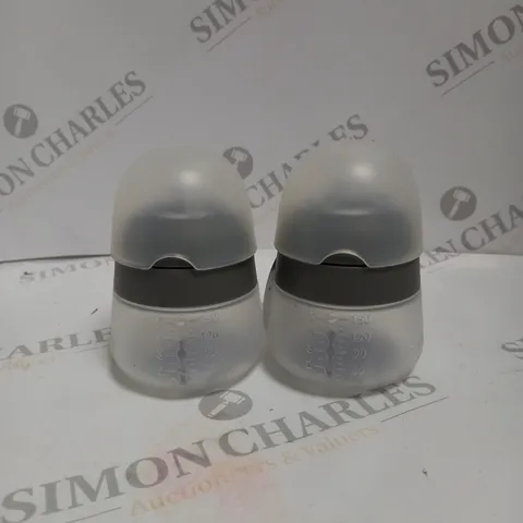 BOXED NANOBEBE SILICONE BOTTLES - 2 PACK. 