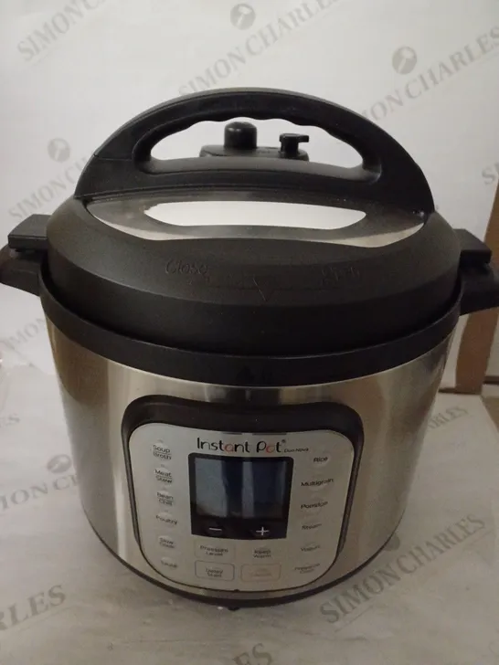 INSTANT POT DUO NOVA MULTI USE PRESSURE COOKER