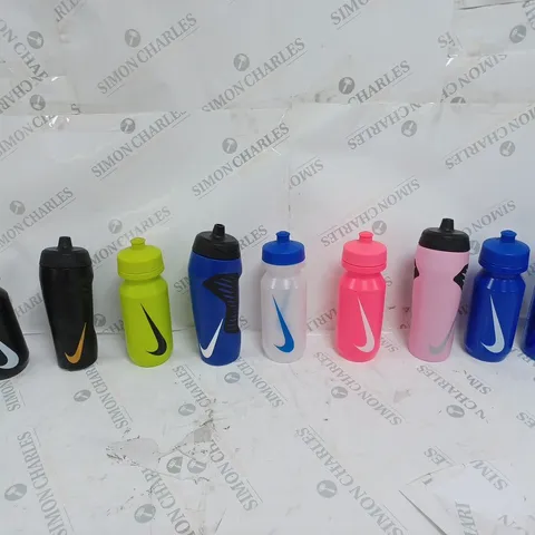 9 SPORTS BOTTLES IN VARIOUS COLOURS