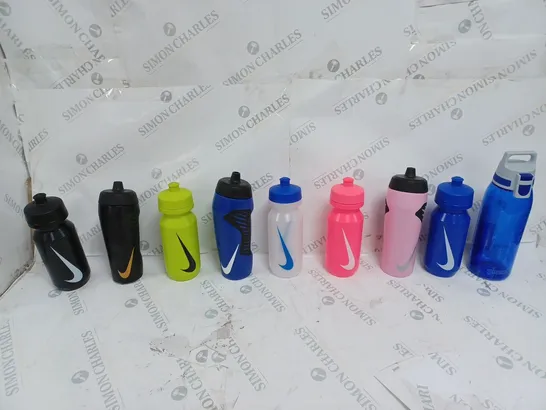 9 SPORTS BOTTLES IN VARIOUS COLOURS