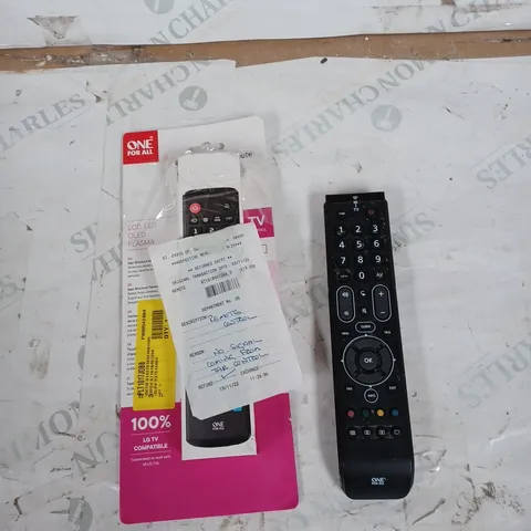 ONE FRO ALL REPLACEMENT REMOTE FOR LG TV'S