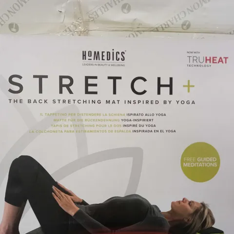 HOMEDICS STRETCH+THE  BACK STRETCHING MAT INSPIRED BY YOGA