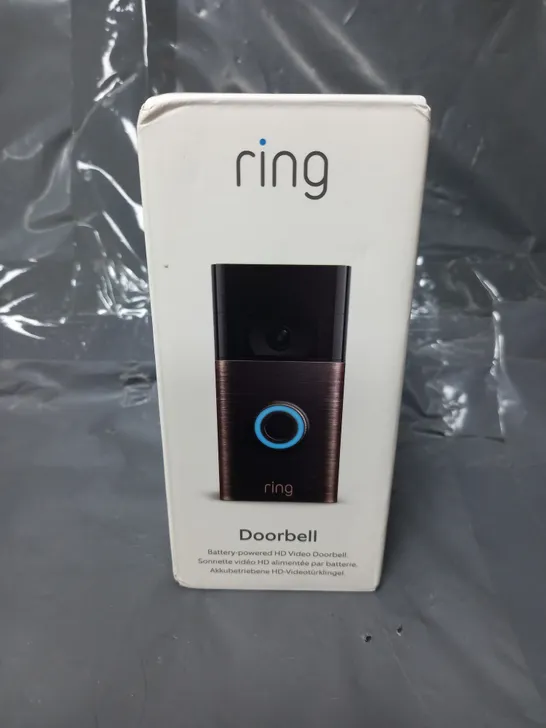 SEALED RING BATTERY POWERED HD VIDEO DOORBELL