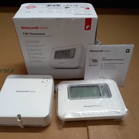 BOXED HONEYWELL HOME T3R THERMOSTAT WIRELESS PROGRAMMABLE THERMOSTAT
