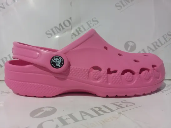 PAIR OF CROCS BAYA CLOGS IN PINK LEMONADE UK SIZE M4/W5