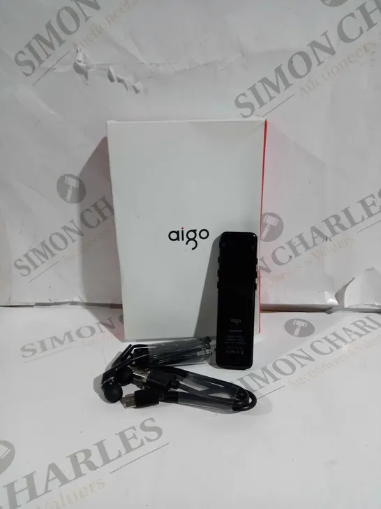 BOXED AIGO DIGITAL VOICE RECORDER R6933 