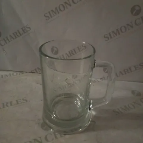 PERSONALISED DECROTIVE GLASS TANKARD - BOXED