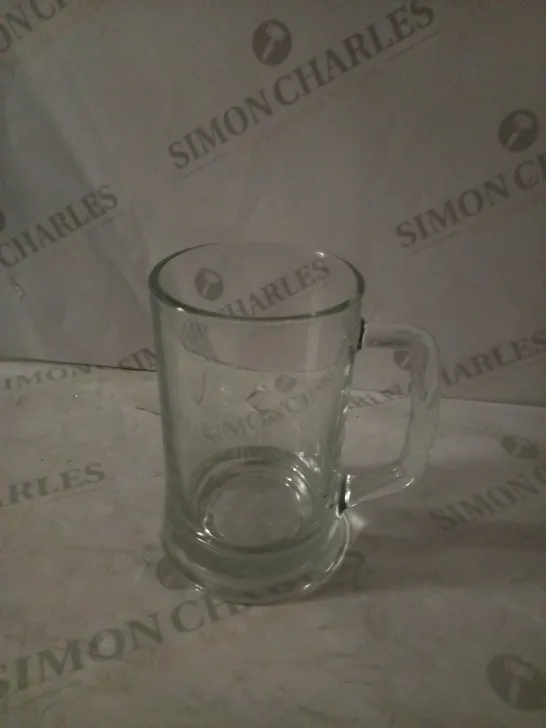 PERSONALISED DECROTIVE GLASS TANKARD - BOXED RRP £15.99