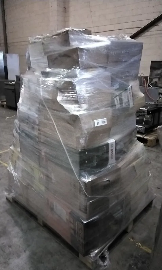 PALLET OF APPROXIMATELY 93 UNPROCESSED RAW RETURN HOUSEHOLD AND ELECTRICAL GOODS TO INCLUDE;