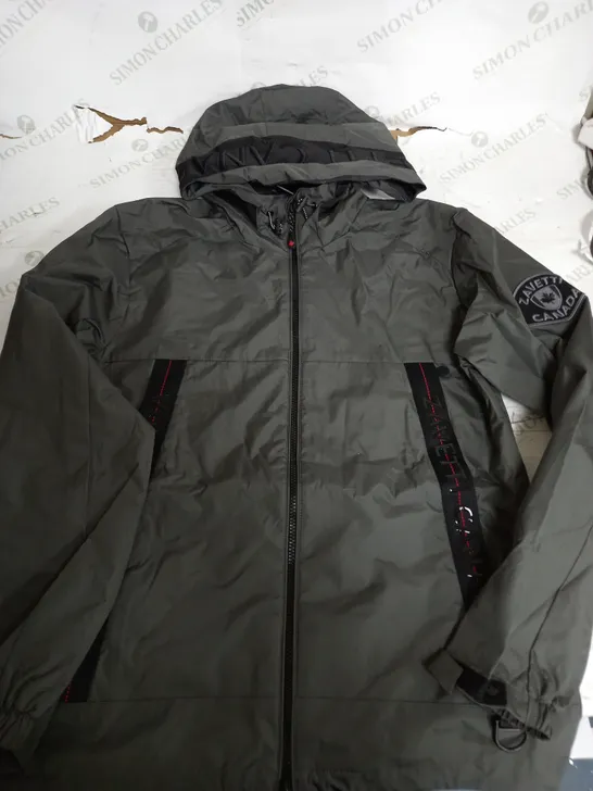 ZAVETTI CANADA POTENZA WIND BREAKER IN ASPHALT - SMALL