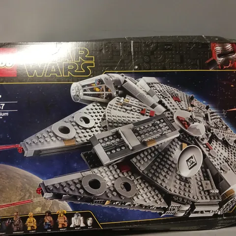 BOXED LEGO STAR WARS MILLENNIUM FALCON 75257