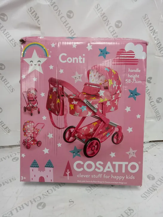 STAR PRINT DOLL PRAM (XEO) RRP £49.99