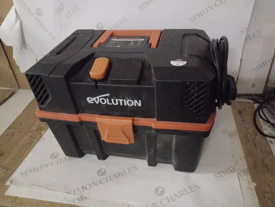 EVOLUTION POWER TOOLS 086-0001 R15VAC LIGHTWEIGHT WET & DRY VACUUM CLEANER