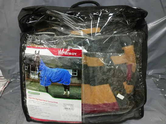 WHITAKER TOPCLIFFE 50g FIXED NECK TURNOUT RUG - SIZE 6'0