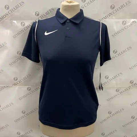 NIKE DRI-FIT POLO SHIRT IN NAVY SIZE YOUTH L