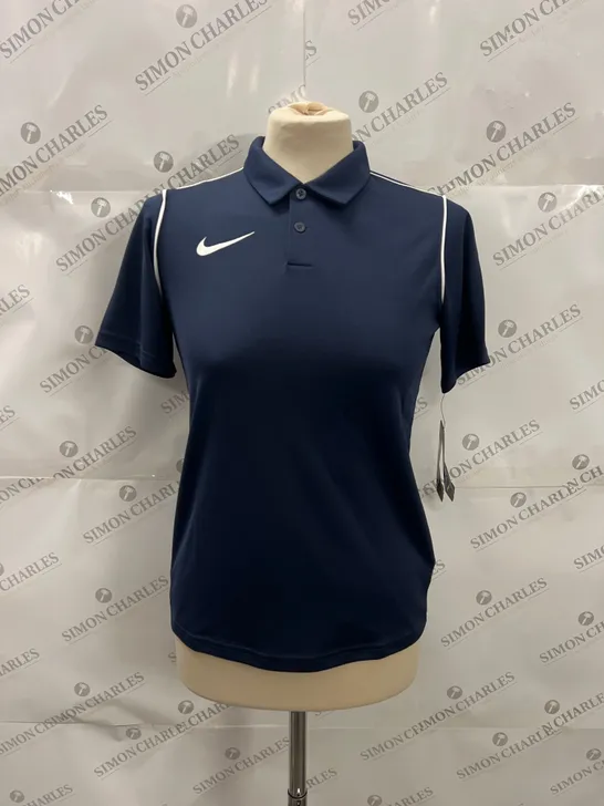 NIKE DRI-FIT POLO SHIRT IN NAVY SIZE YOUTH L