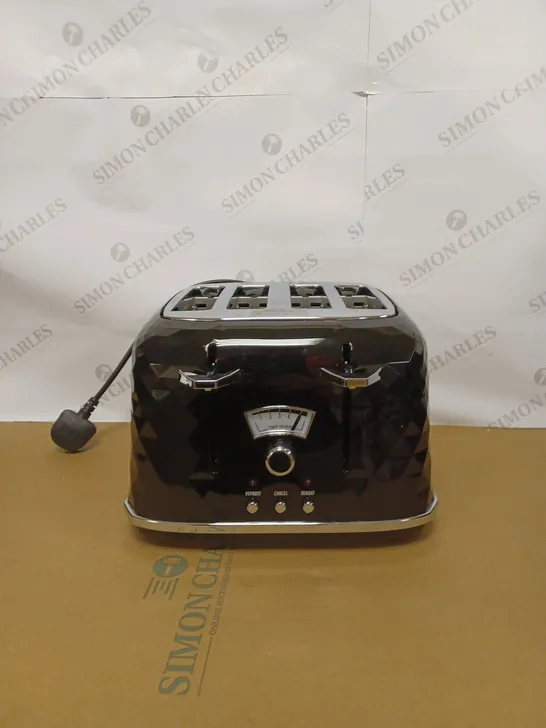 DE'LONGHI BRILLANTE CTJ4003BK 4-SLICE TOASTER