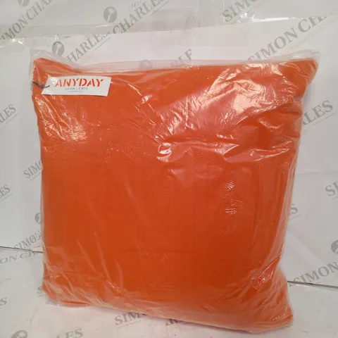 BAGGED JOHN LEWIS ANYDAY ORANGE CUSHION