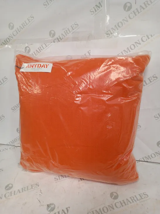 BAGGED JOHN LEWIS ANYDAY ORANGE CUSHION