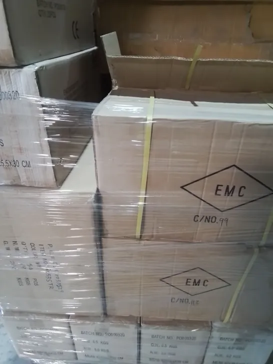 PALLET OF APPROXIMATELY 22 MULTI PACK BOXES TO INCLUDE- FIRE425GU FIRE RATED GIMBAL DOWNLIGHT , AR111 DOWNLIGHT ARDL3 , EMC FE150MHJA  - COLLECTION ONLY