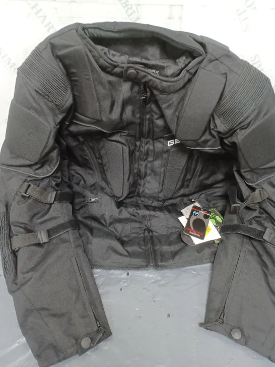 GEARX BIKER JACKET SIZE XXL WITH GLOVES 