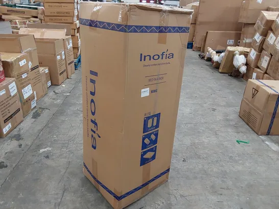 BRAND NEW BOXED INOFIA KING SIZE MEMORY FOAM BED IN A BOX MATTRESS (1 BOX)