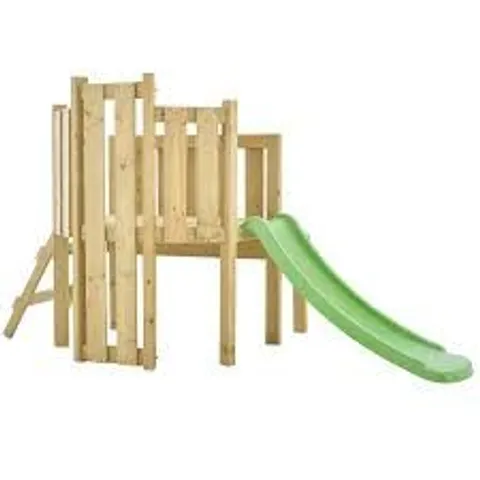 BOXED TP 368 FOREST TODDLER WOODEN CLIMBING FRAME & SLIDE (1 BOX)