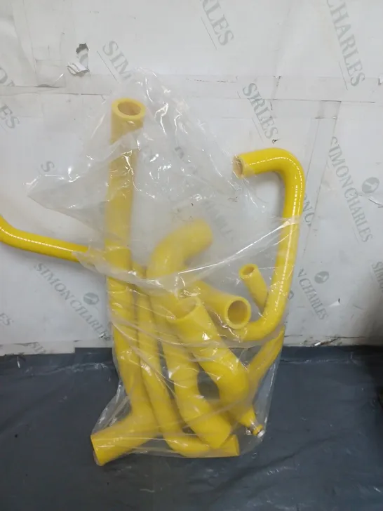 YELLOW BOOST INTER COOLER HOSE 