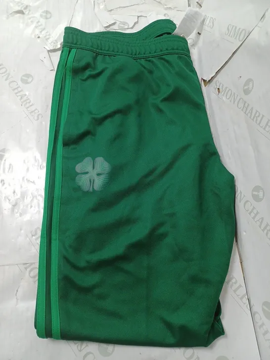 ADIDAS CELTIC FOOTBALL CLUB TRACKSUIT PANTS - 2XL