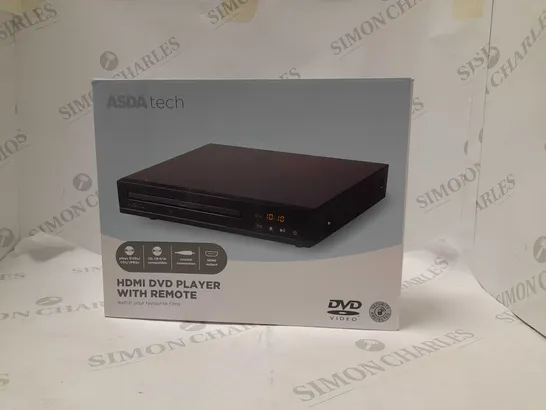 TECH HDMI DVD PLAYER WITH REMOTE