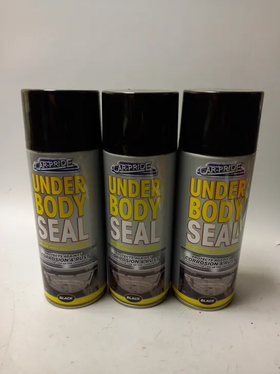 BOX OF 12 CAR PRIDE UNDER BODY SEAL IN BLACK