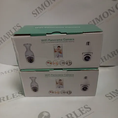 2 X BOXED WIFI PANORAMA CAMERAS 