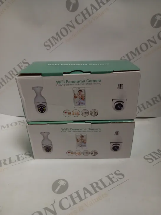 2 X BOXED WIFI PANORAMA CAMERAS 