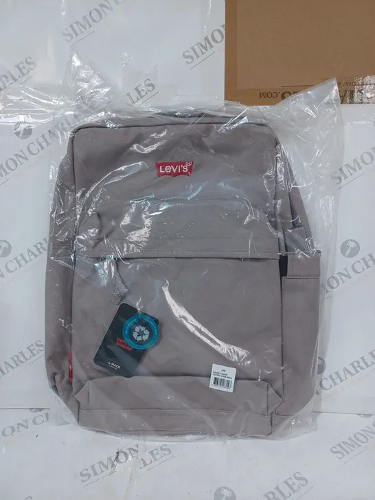 LEVI'S L-PACK STANDARD BACKPACK IN GREY