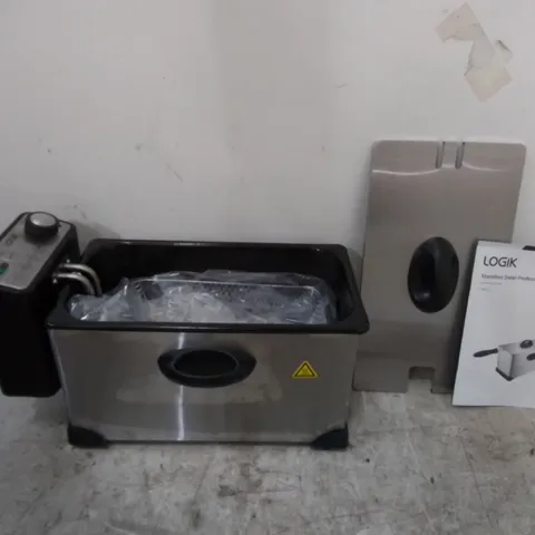 BOXED LOGIK STAINLESS STEEL PROFESSIONAL FRYER L30PFS12