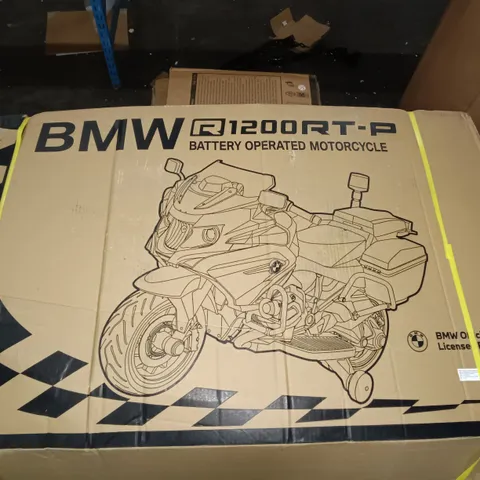 BOXED BMW R1200 RT-P BATTERY OPERATED MOTORCYCLE