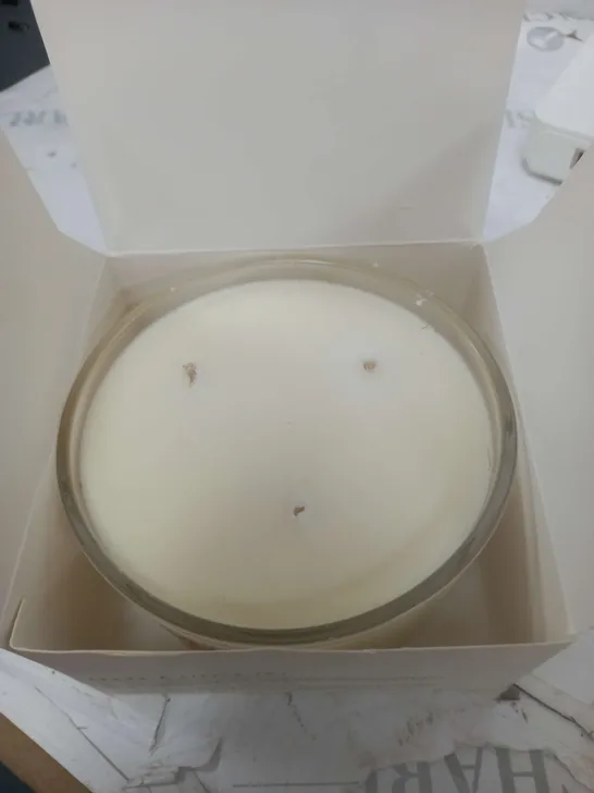 KINDRED FIRES SCENTED SOY WAX 3 WICK CANDLE  