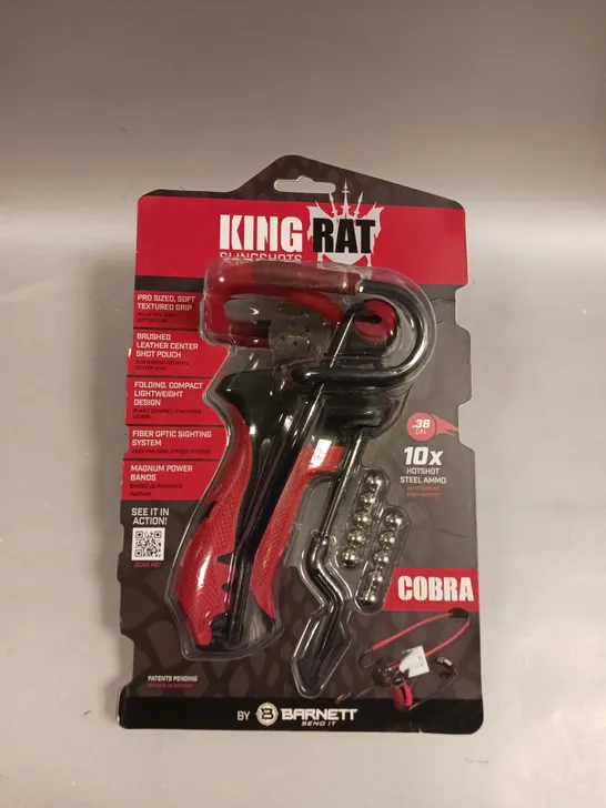 SEALED KING RAT COBRA SLINGSHOT