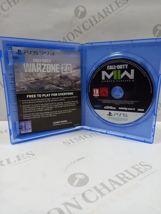 CALL OF DUTY MODERN WARFARE 2 FOR PS5