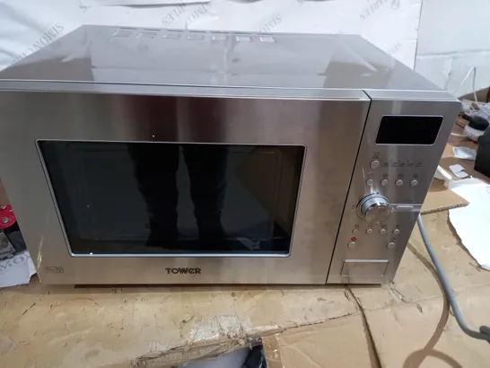 TOWER DUAL HEATER COMBO OVEN/MICROWAVE/GRILL STAINLESS STEEL