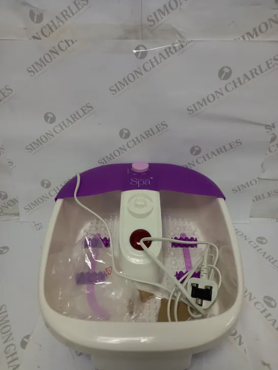 SENSIO FOOT SPA MASSAGER PEDICURE BATH