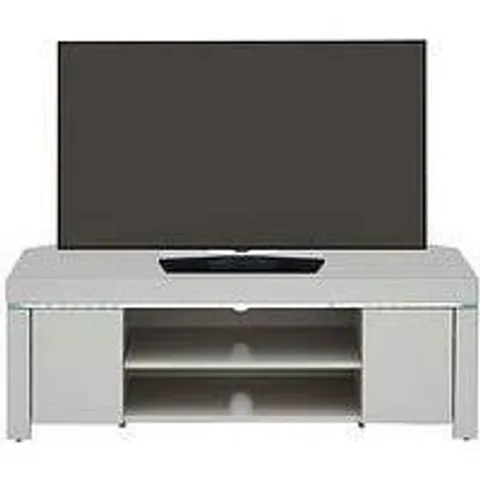 BOXED ATLANTIC GREY LED TV UNIT (1 BOX)